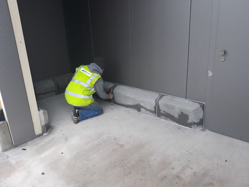 Concrete skirting boards